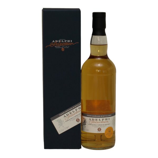 Smögen 2013/2023 - 10 år cask no. 58 Svensk single malt whisky 58,1% Adelphi 70 cl.