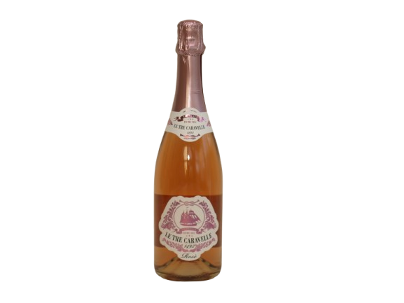Le Tre Caravelle Rosé Demi Sec IGT 10,5% 75 cl.