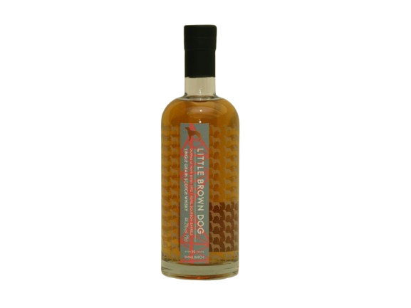 North British 1992/2025 - 32 år small batch single grain 44,2% Little Brown Dog 70 cl.