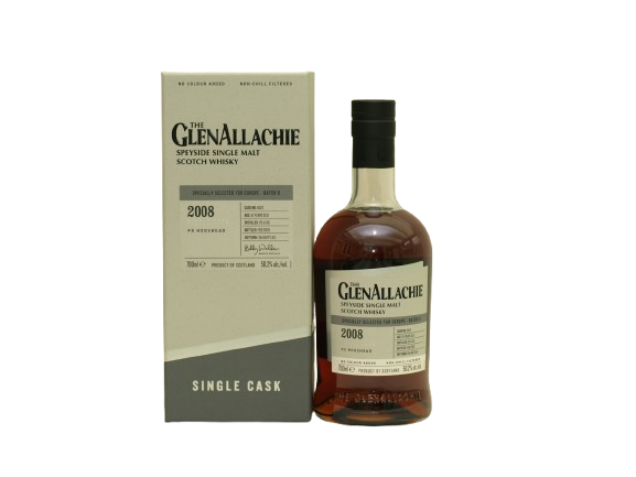 Glenallachie 2008/2025 16 år cask 6523 PX Europe batch 8 50,2% 70 cl.